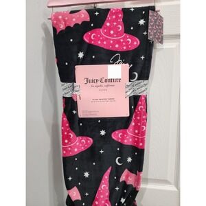 Rare VHTF Juicy Couture Home Y2K Halloween Soft Plush Throw Blanket NWT